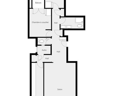 Appartement deux chambres à louer - Avenue Blonden à Liège - Photo 1