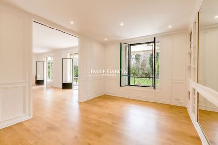 Appartement non-meublé - 169m²- Neuilly sur Seine - Hôpital Américain - grand jardin 300m² - Photo 4