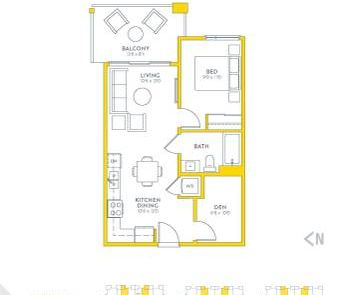 UNIT 1407 VANTAGE! BRAND NEW UNITS. 1 bedroom, 1 bathroom + den. - Photo 4