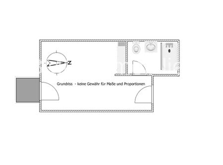 Sonniges Studio-Apartment Nähe Innsbrucker Platz mit Balkon - Photo 5