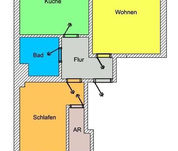 GemÃ¼tlich Wohnen unterm Dach - GroÃzÃ¼gige KÃ¼che mit EBK - Photo 1