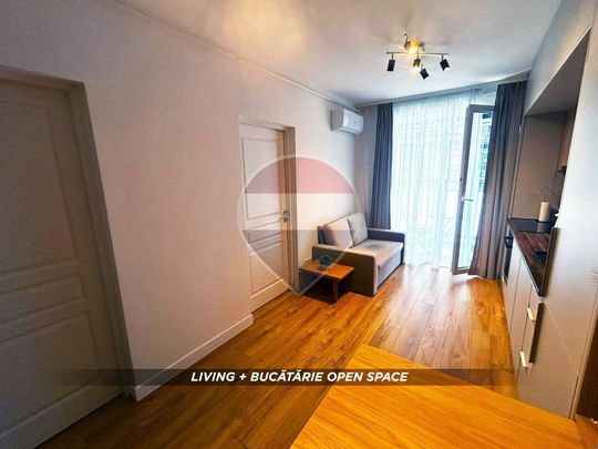 De închiriat: Apartament 2 camere, bloc nou + loc de par... - Photo 1