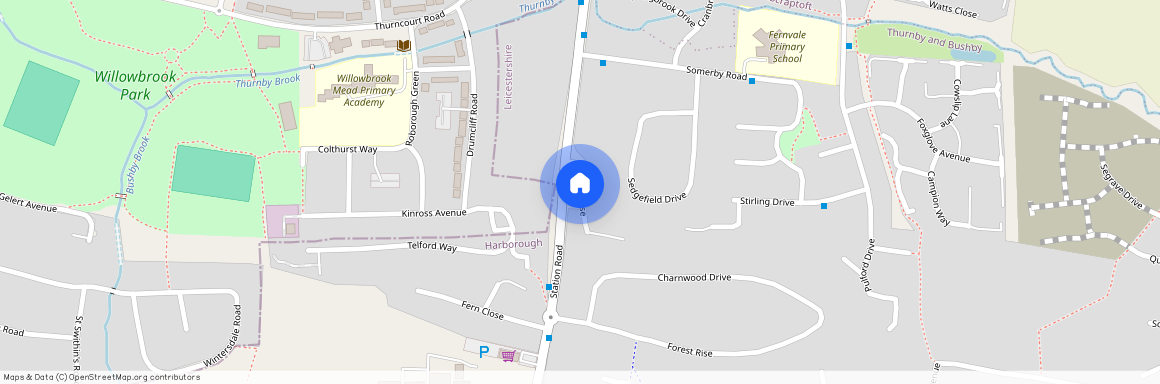 Angus Close, Leicester LE7