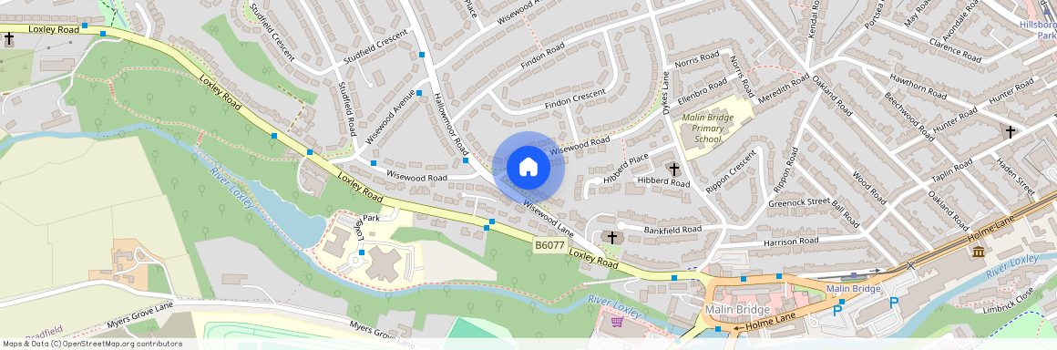 Wisewood Road, Wisewood, Sheffield, S6 4TB