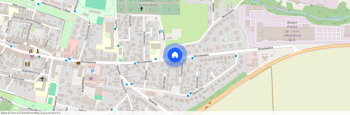 ul. Wrocławska, Środa Śląska, Środa Śląska, średzki, dolnośląskie