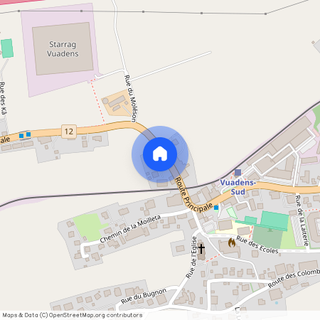 1628, Vuadens, Route Principale, 235