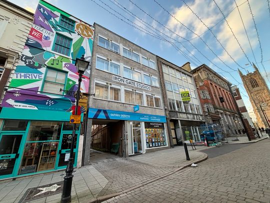 1 bedroom studio to rent Iron Gate, Derby, Derbyshire, DE1 - Photo 1