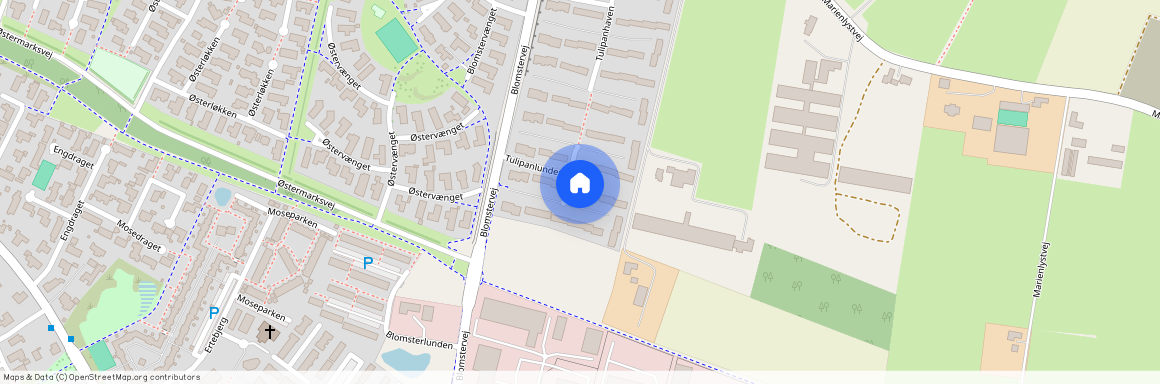 Tulipanhusene, Tulipanlunden 134, 1. sal lejl. 1