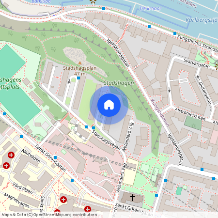 John Bergs plan 6, Stockholm