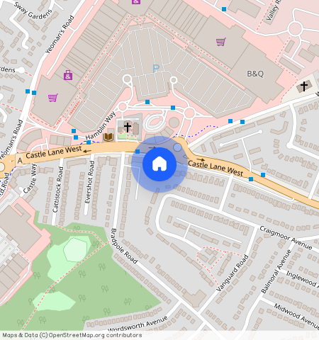 ** Castle Lane West, Bournemouth