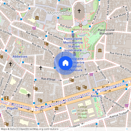 Rue Tardieu, Francja, Paris