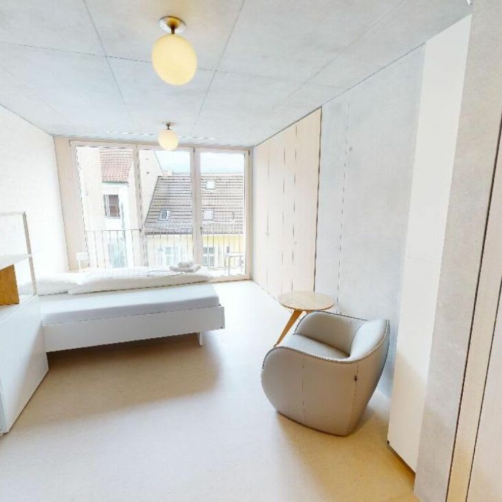 1 Zimmer, 28 m², 2. Stock - Foto 1