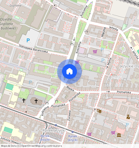 Poznań Jeżyce, Kościelna