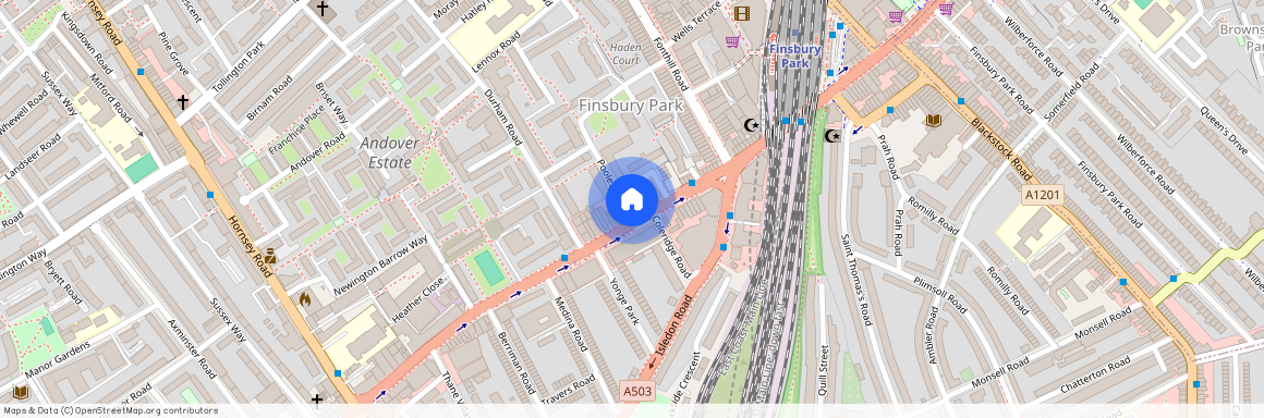 Seven Sisters Road, Finsbury Park, London, N4