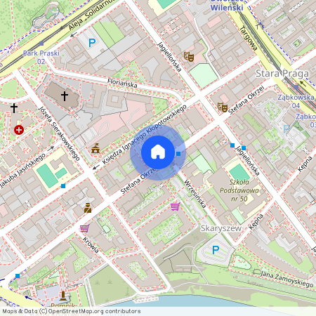 Warszawa, Praga-Północ, Stefana, Okrzei