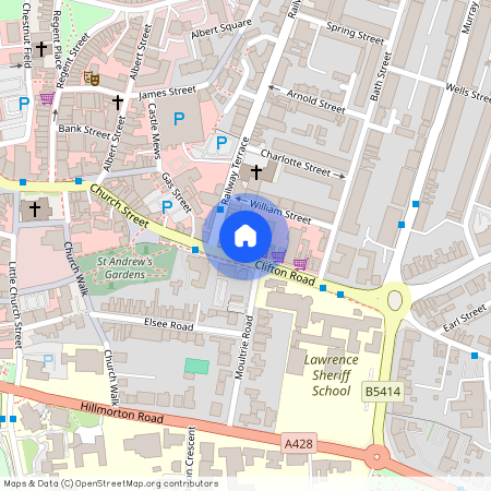 Flat 4, 10/11 Clifton Road