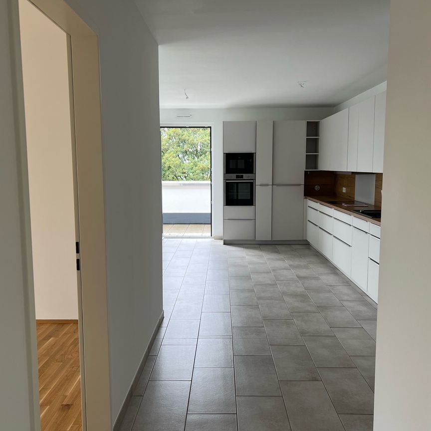 RESERVIERT! W43 – 4 Zimmer PenthouseWohnung mit ca. 58 m² Dachterrasse - Photo 1