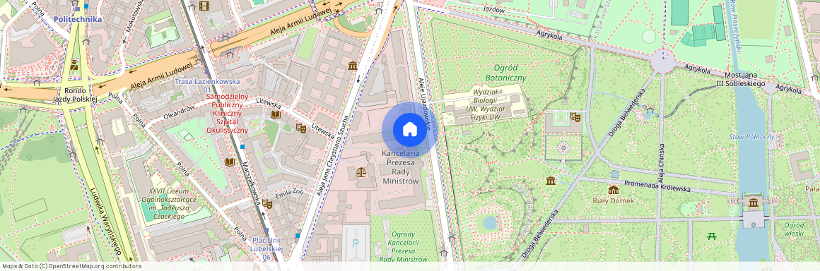 Warszawa, Śródmieście, al., Aleje, Ujazdowskie