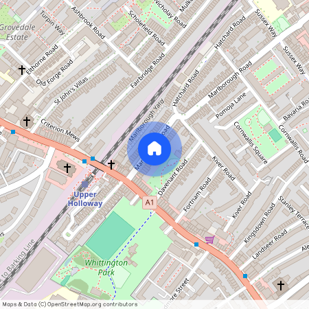 Marlborough Road, Archway N19