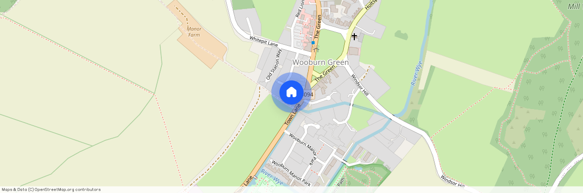 The Green, Wooburn Green Centre