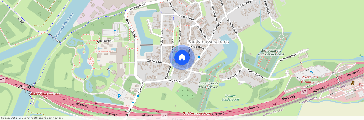 Nieuweschans-Centrum, 9693 EB, Bad Nieuweschans
