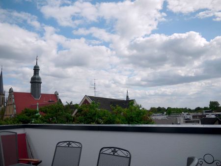 Dachgeschosswohnung mit Dachterrasse! Gütersloh Zentrum! 3 ZKBB - Photo 2