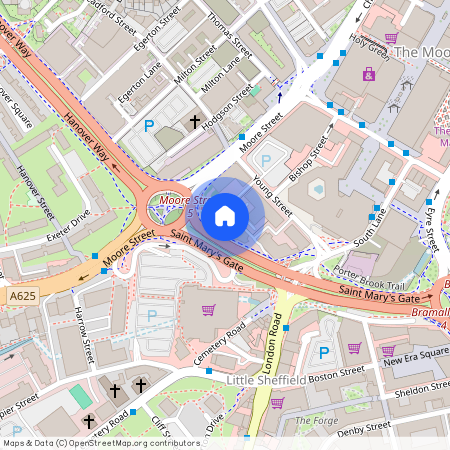 Velocity Tower, St. Mary's Gate, Sheffield, S1 4LR