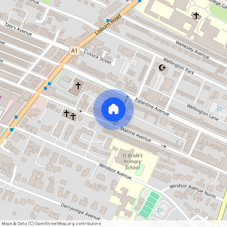 Apt 2, 3 Eglantine Place, BT96EY, Belfast, Belfast,
