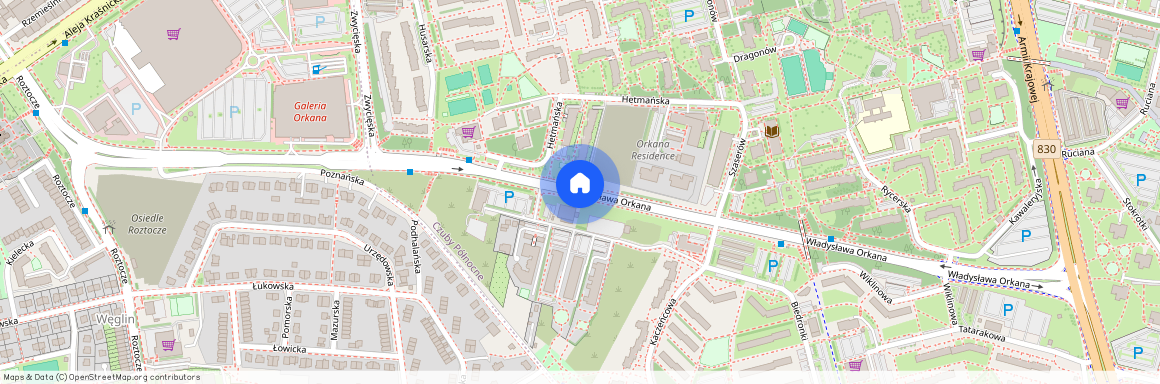 Czuby, ul. Władysława Orkana, Lublin