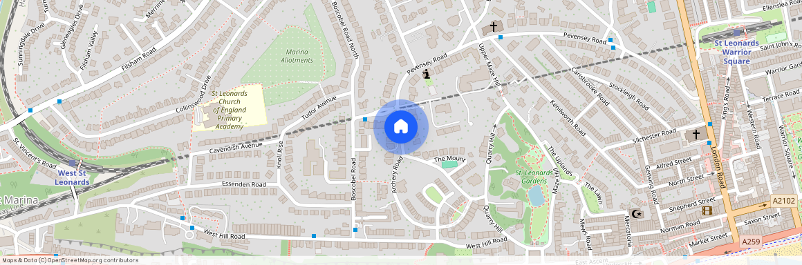 Highland Gardens, St Leonards On Sea