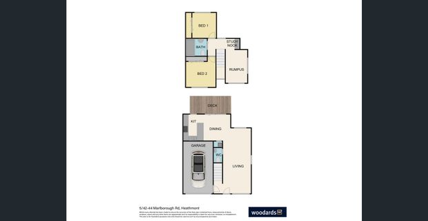 Two Storey Two Bedroom Townhouse - Photo 1