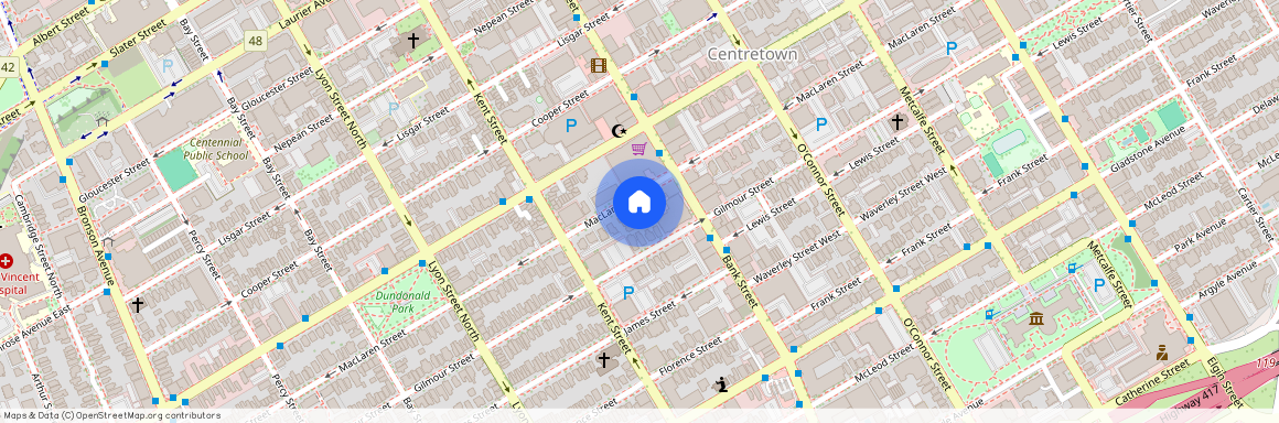 400 MacLaren St Ottawa, ON K2P 2R2, Cummings