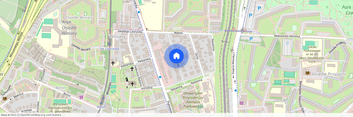 ul. Napoleońska, Winiary, Stare Miasto, Poznań, wielkopolskie