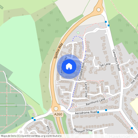 Mudie Close Hawkinge