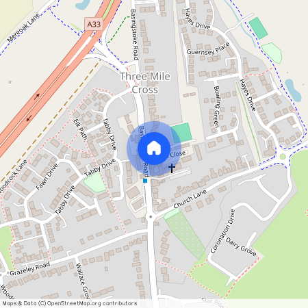 Three Mile Cross, Three Mile Cross, Reading, RG7