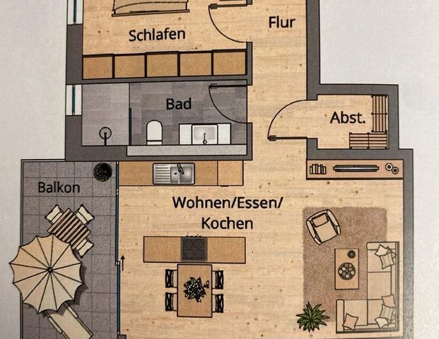 Creglingen 2 Zimmer - Wohnung - Foto 1