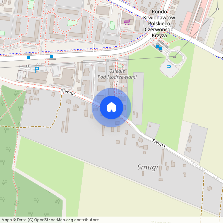 ul. Sienna, Pabianice, pabianicki, łódzkie