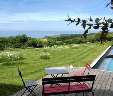 Maison à louer à Urrugne, emplacement privilégié avec vue océan et ... - Photo 4