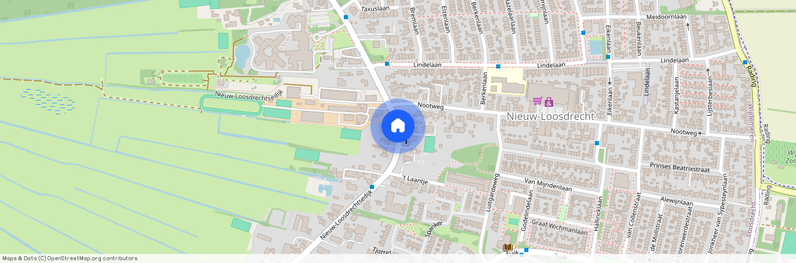Nieuw-Loosdrechtsedijk, 1231 TA, Luitgardeweg, Loosdrecht