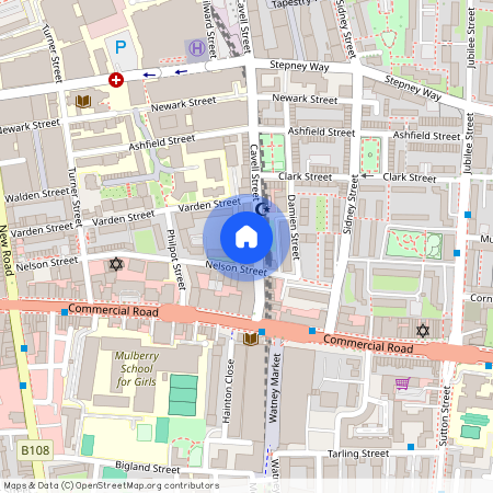 Cavell Street, Whitechapel, E1