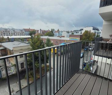 Moderne 2-Zimmer-Neubau-Wohnung mit Einbauküche und Balkon in top L... - Foto 1