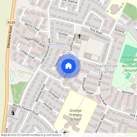 Gloucester Road, Shrewsbury, Shropshire, SY1