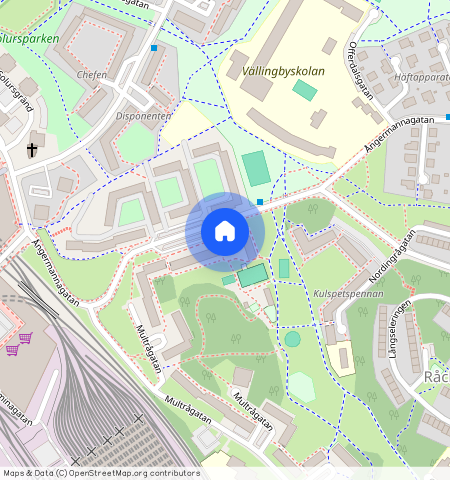 Ångermannagatan **, Råcksta