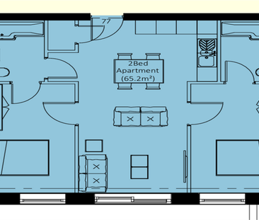 2 bedroom flat to rent - Photo 5