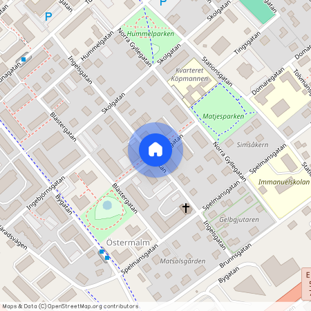 Simsgatan, Borlänge