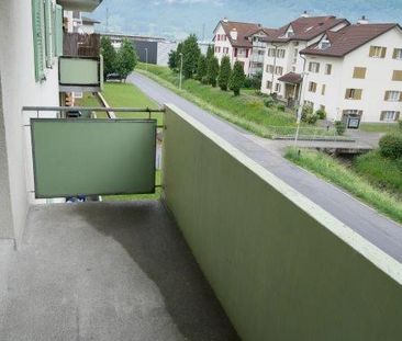 Helle 2-Zimmer-Wohnung mit Balkon und Bergblick in Bilten - Foto 6
