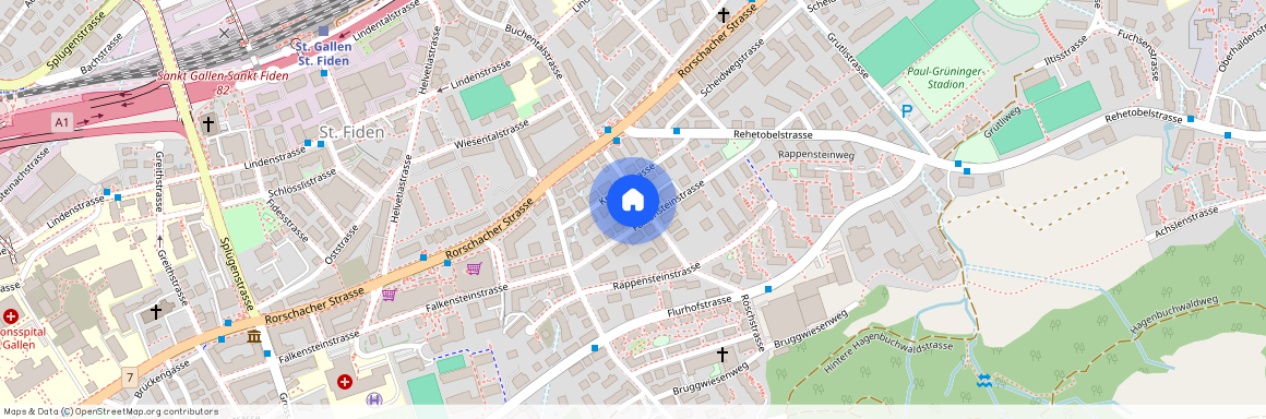 9000, St. Gallen, Röschstrasse, 8