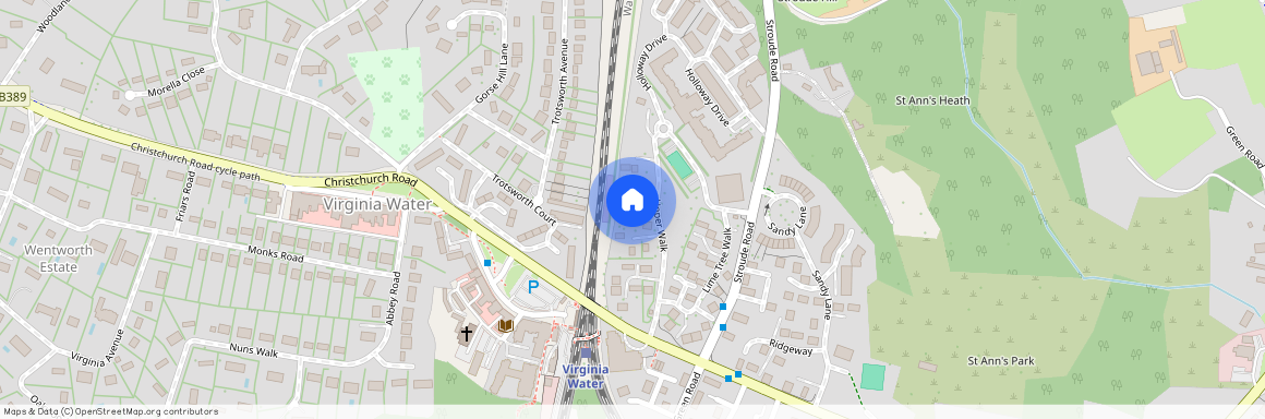 Upper Walk, Virginia Water, Surrey GU25 4SN