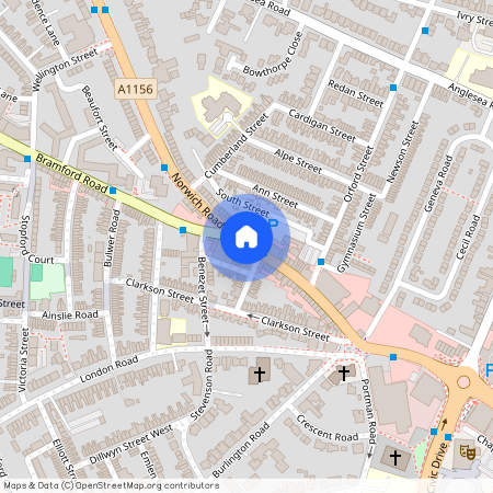 Ipswich, Ipswich IP1