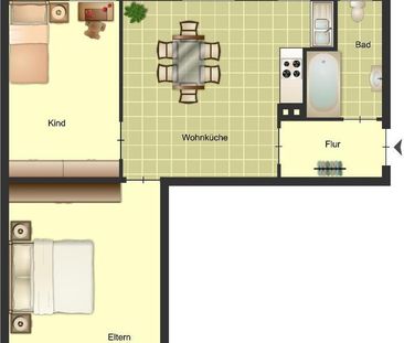 2-Zimmer-Wohnung in Duisburg Huckingen - Photo 6